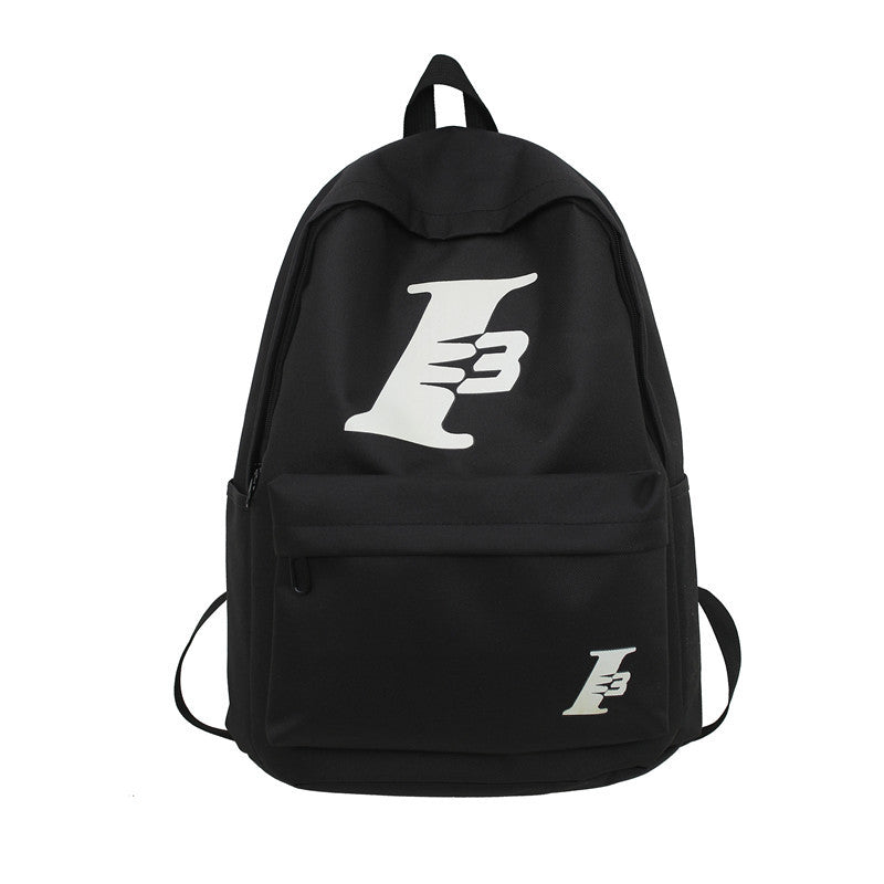 Men's Luminous High-grade Junior High Campus Fashion Backpacks