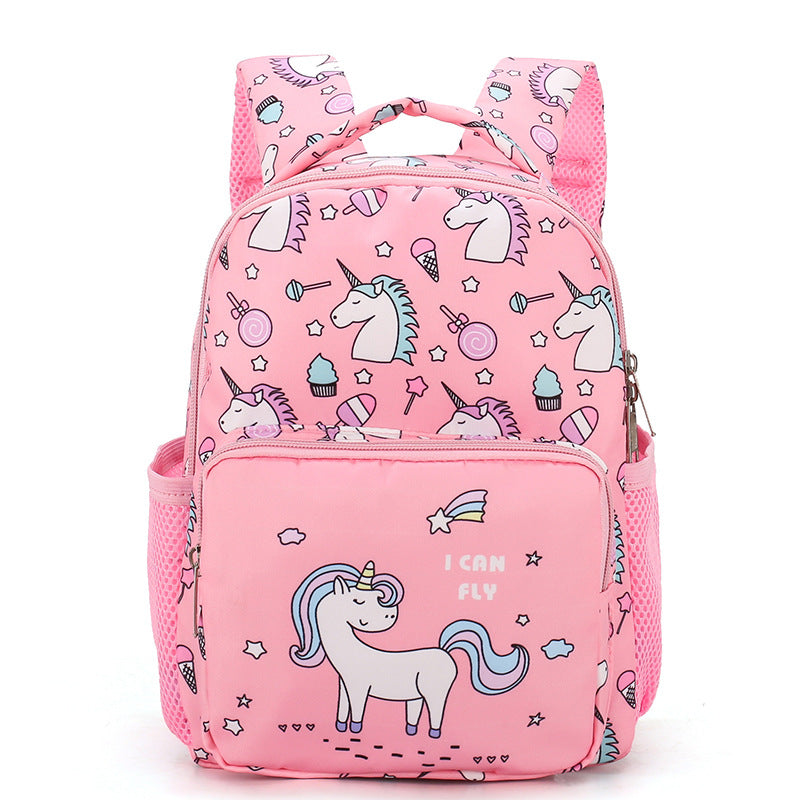 Children's Fashion Charming Cartoon Cute Unicorn Elementary School Students' Schoolbags