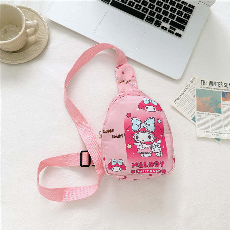 Cartoon Cute Fashion Pouch Trendy Canvas Children's Waist Packs