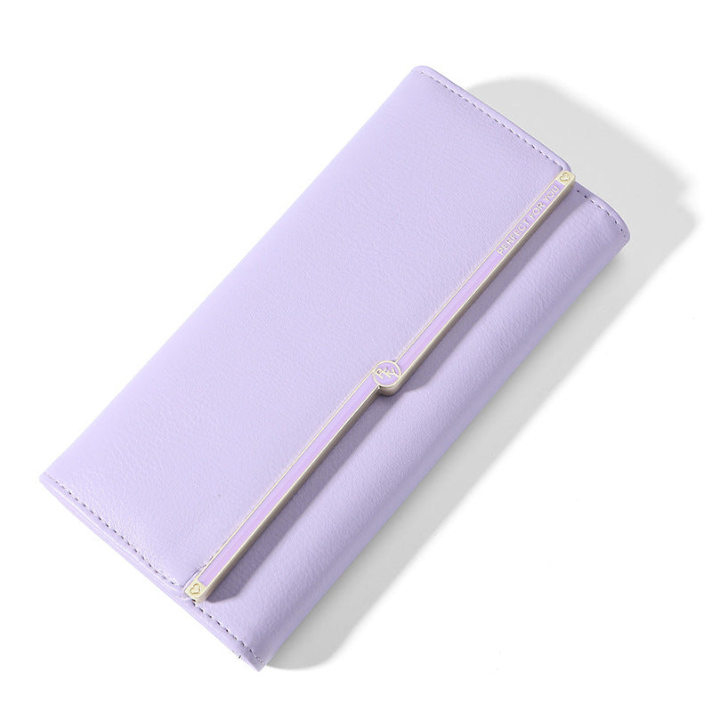 Women's Korean Style Fashion Long Wild Ladies Wallets