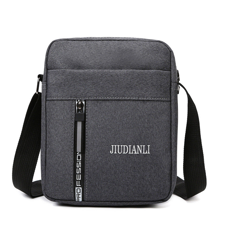 Men's Vertical Fashion Temperament Boy's Small Square Men's Messenger Bags