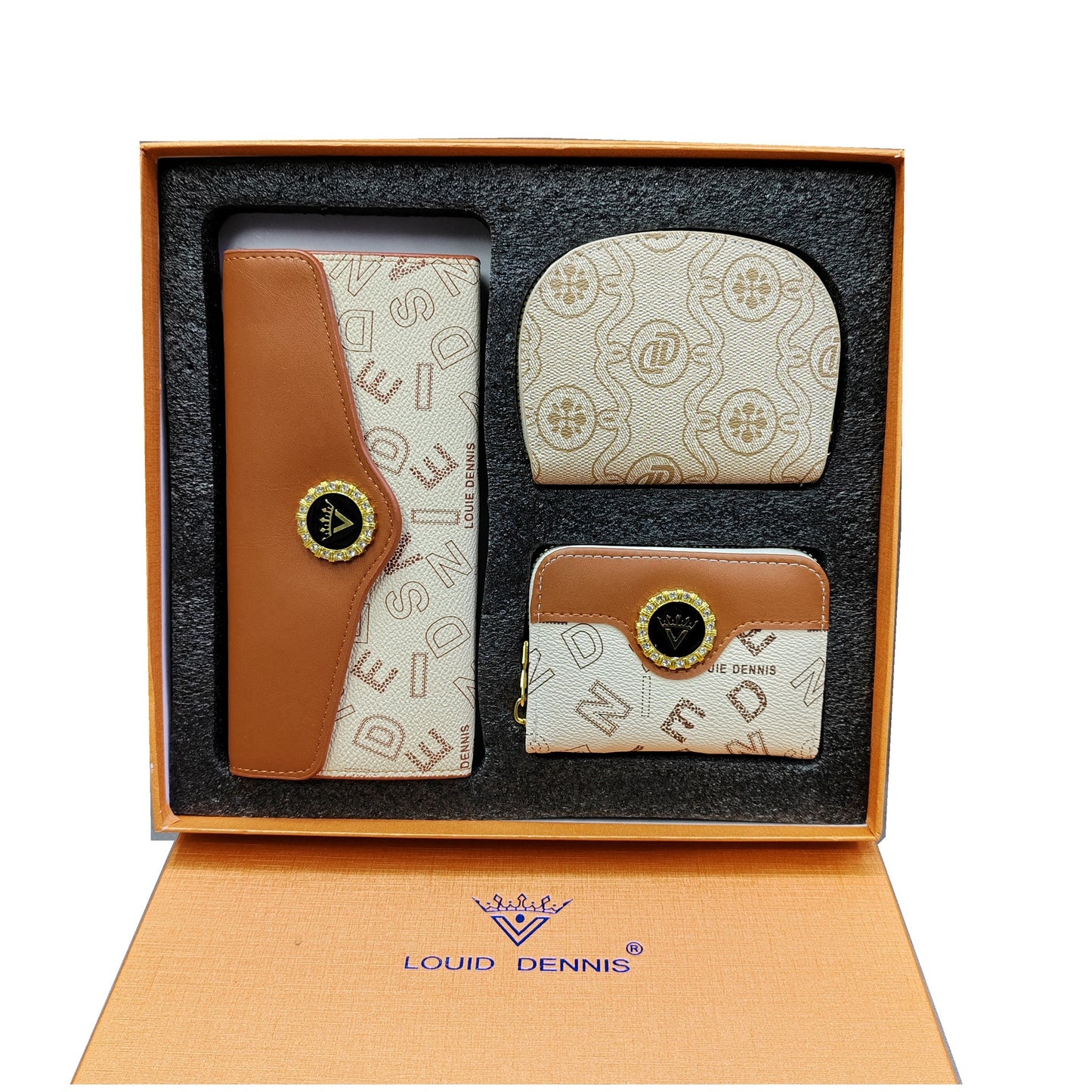 Cool Attractive Three-piece Gift Box Sets Card Holder