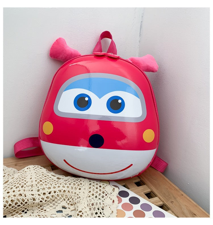 Children's Creative Korean Cartoon Cute Plush Boys Elementary School Students' Schoolbags