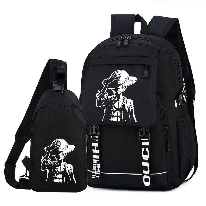 Primary Junior High Large Capacity Leisure Backpacks