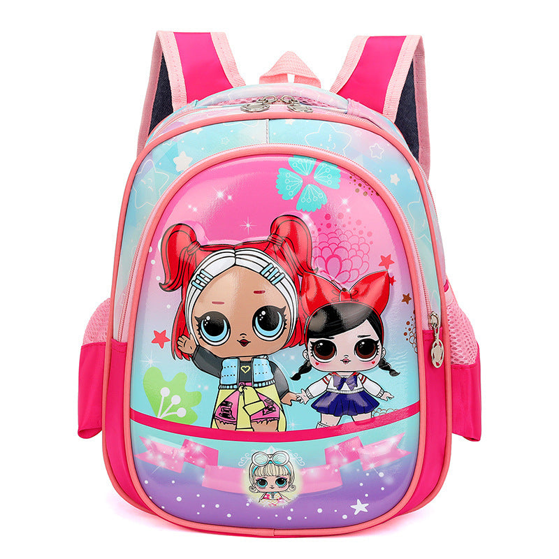 Hard Large Capacity Boys Unicorn Cartoon Elementary School Students' Schoolbags