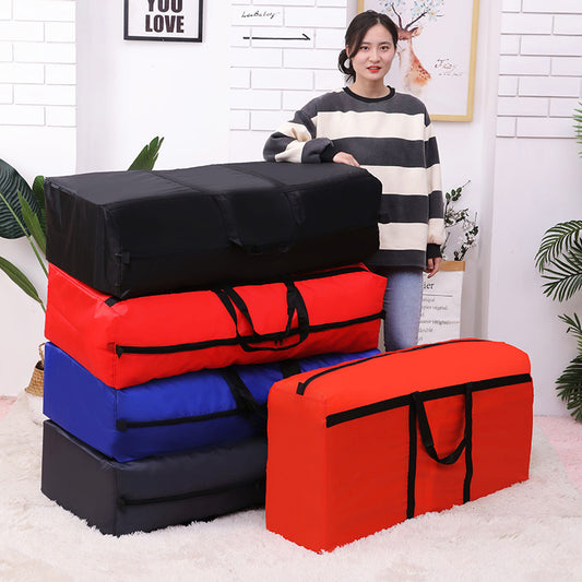 Storage Woven Moving Quilt Packing Large Capacity Oxford Canvas Travel Bags