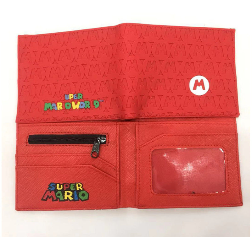 Super Mary Game Anime Peripheral Mario Coin Purses