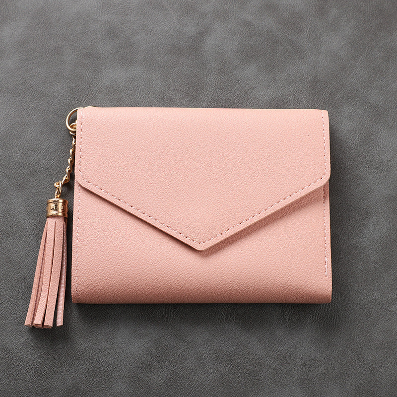 Tassel Pendant With Bank Simple Hand Ladies Wallets