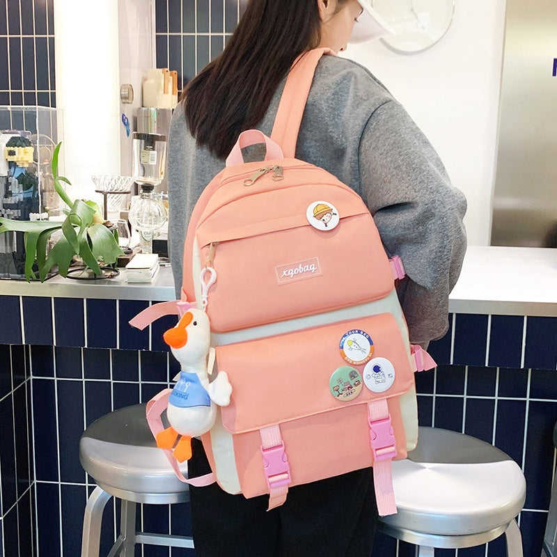 Early High College Tuition Korean Style Elementary School Students' Schoolbags