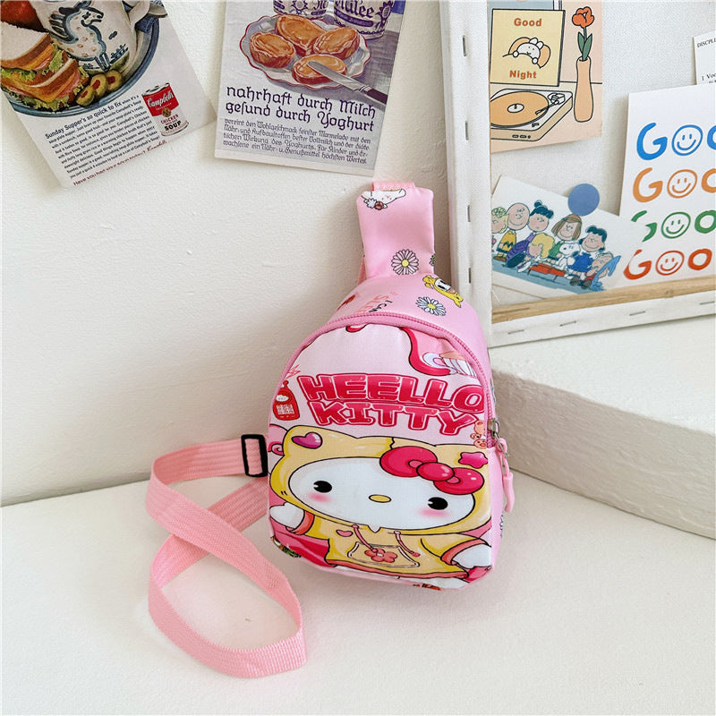 Children's Cartoon Cute Printed Anime Simple Fashion Children's Waist Packs