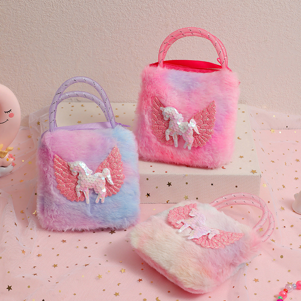 Children's Cartoon Unicorn Cute Storage Daily Wear Bags