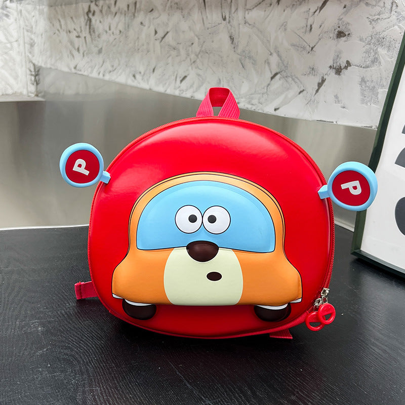 Children's Cartoon Cute Egg Shell Car Mini Western Children's Backpacks