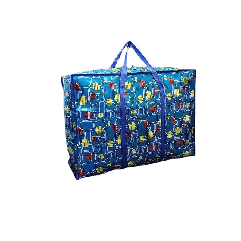 Printed Woven Oxford Cloth Moving Clothing Storage Bags