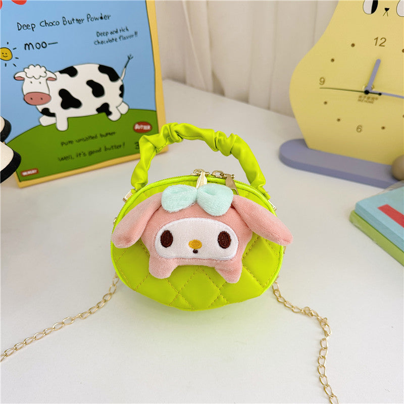 Children's Female Cartoon Cute Princess Style Chain Children's Shoulder Bags