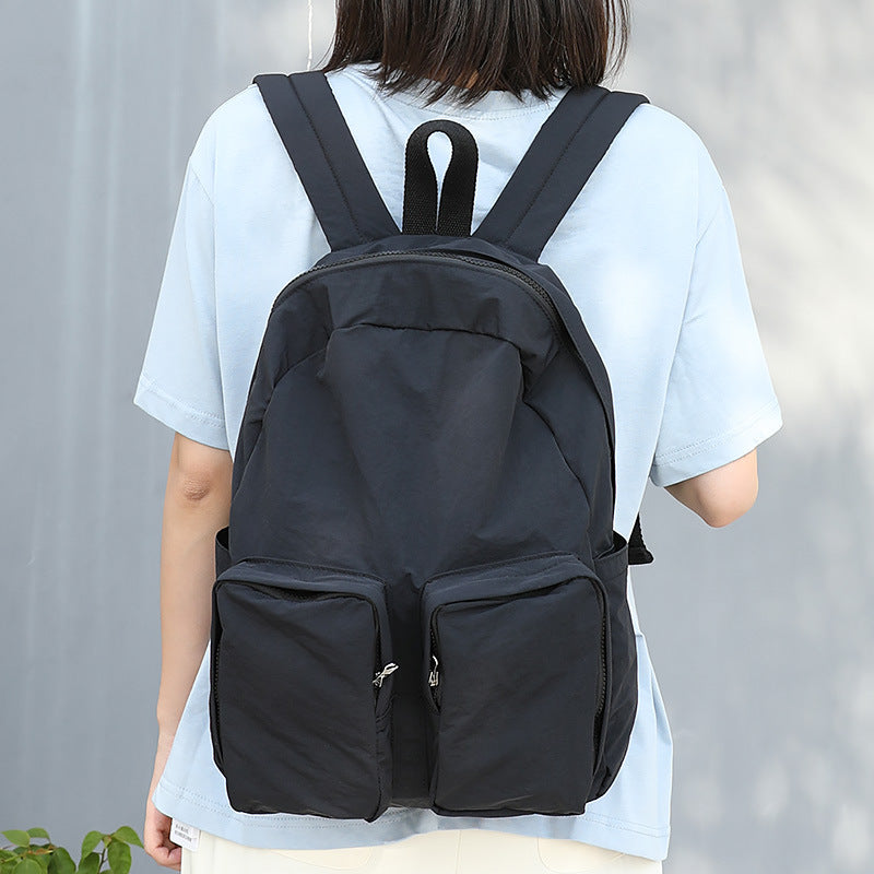 Women's Artistic Canvas Preppy Style Nylon Fashion Backpacks