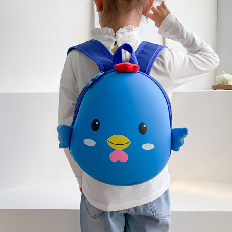 Children's Cartoon Chicken Years Old Waterproof Cute Kindergarten School Bags