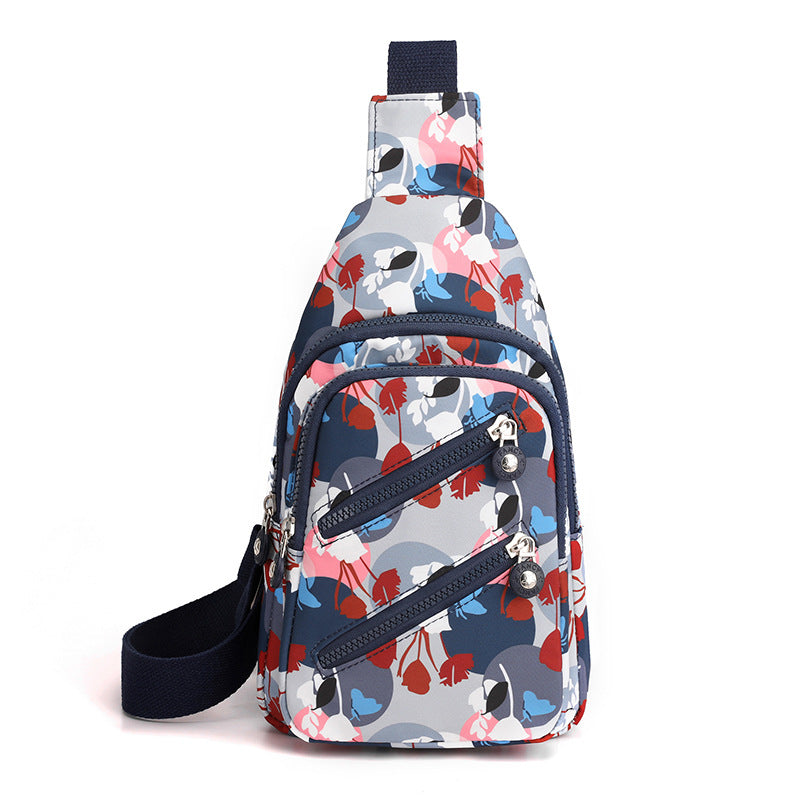 Women's Korean Fashion Trendy Printed Small Waist Packs