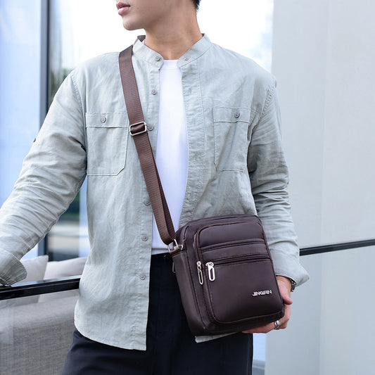 Men's Trendy Korean Style Small Leisure For Men's Shoulder Bags