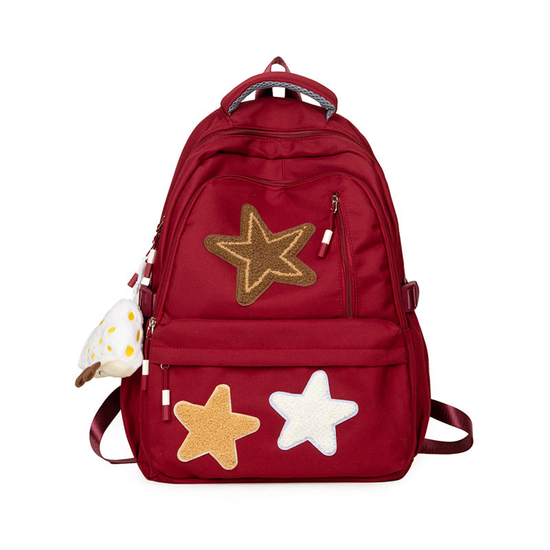 Style Five-pointed Star Large Capacity Junior's Backpacks