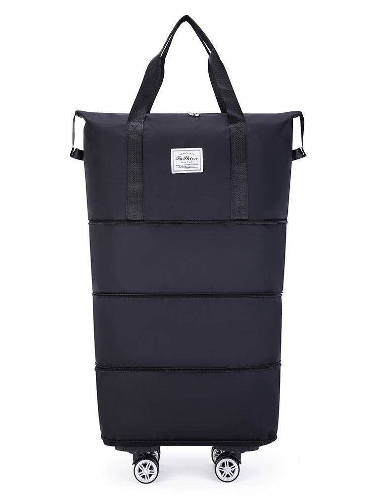 With Wheels Oversized Capacity Tote Expansion Travel Bags