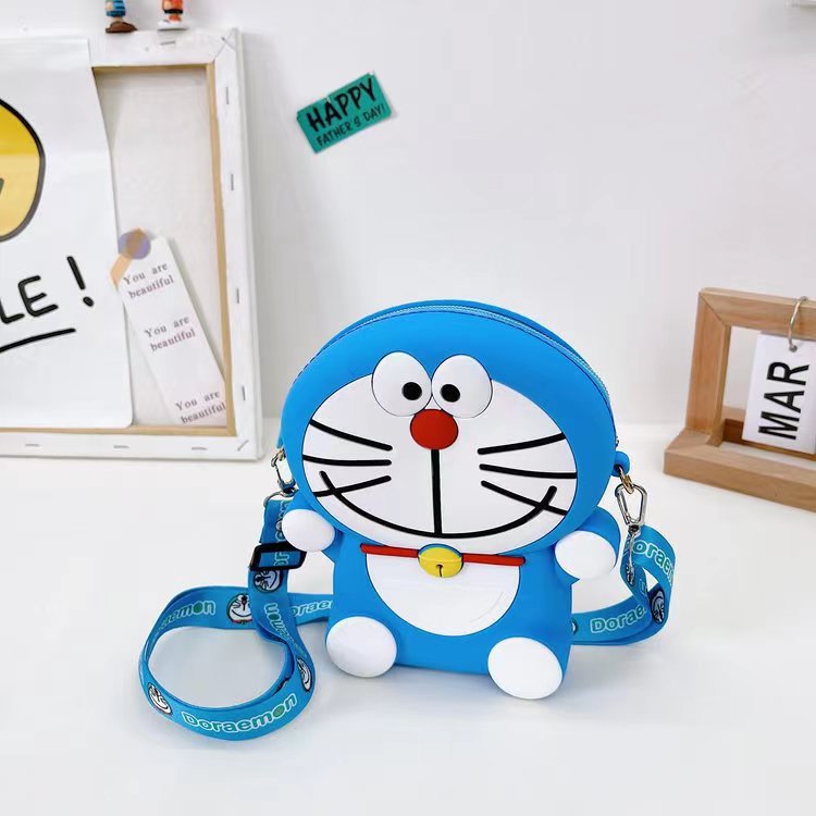 Large Mobile Silicone Cute Cat Cartoon Coin Purses