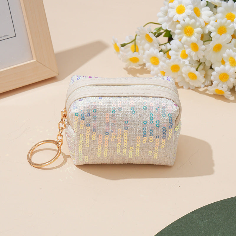 Sequins Cute Niche Classic Style Small Simple Coin Purses