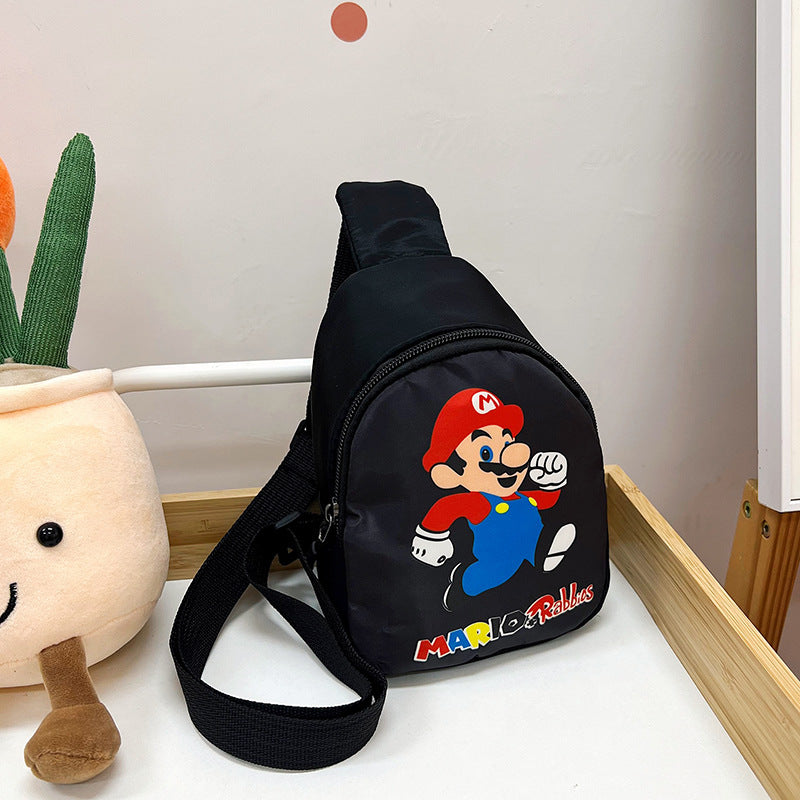 Children's Boys Cute Trendy Canvas Fashion Children's Waist Packs