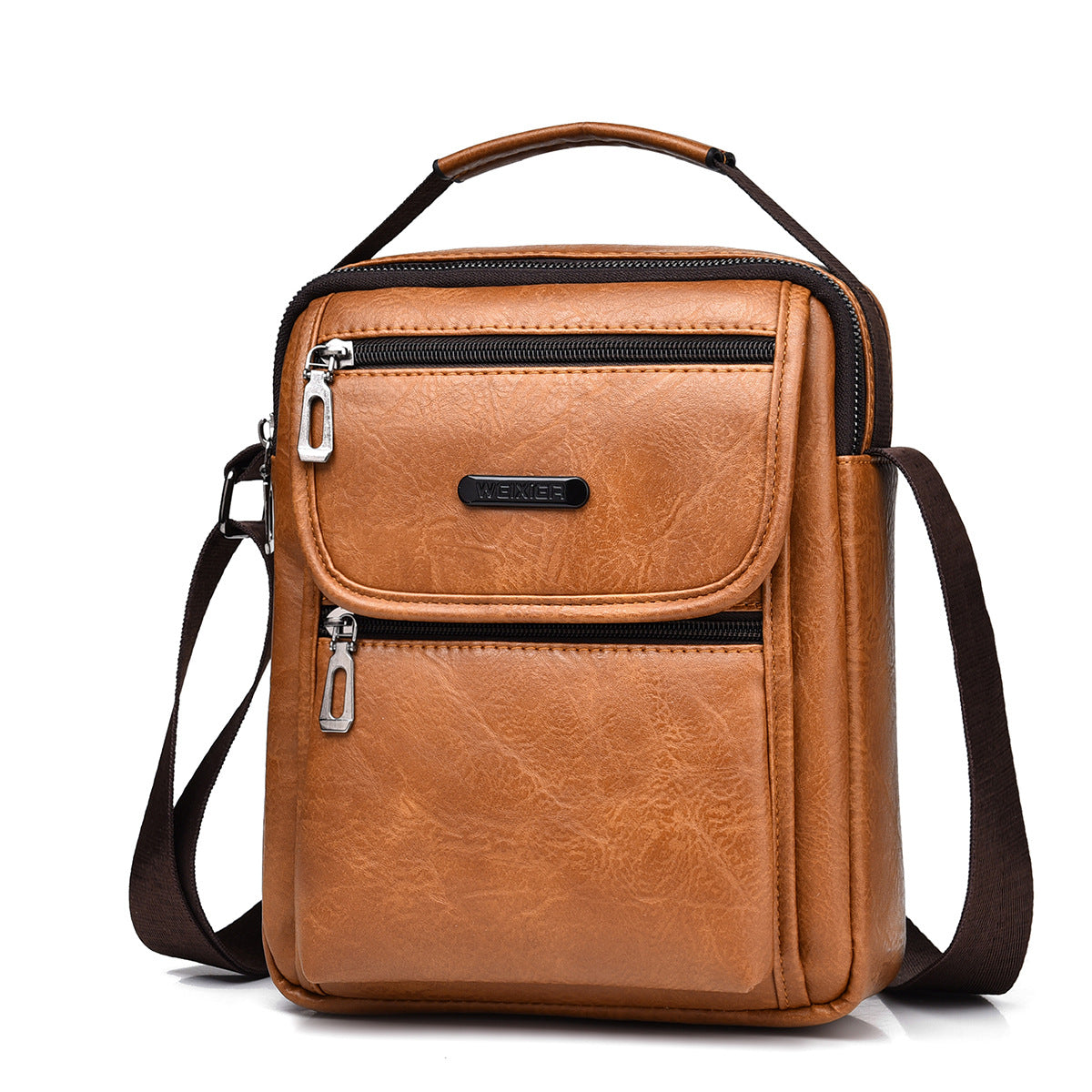 Beautiful Men's Carry-on Portable Retro Tote Men's Shoulder Bags