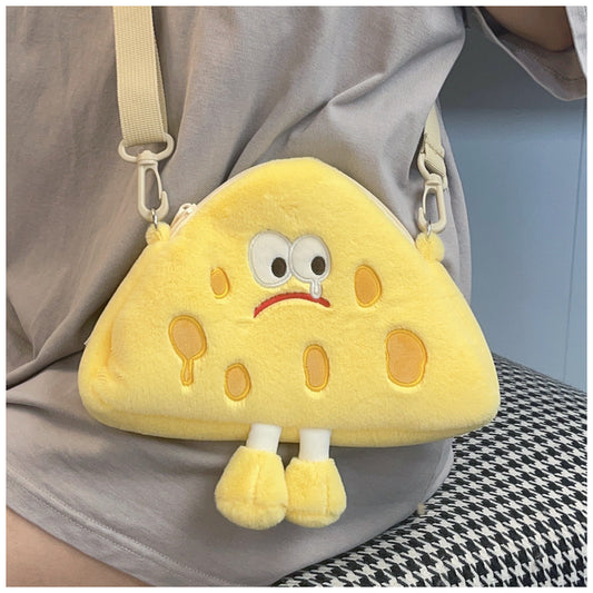 Cat Fan Cheese Halter Small Cute Coin Purses