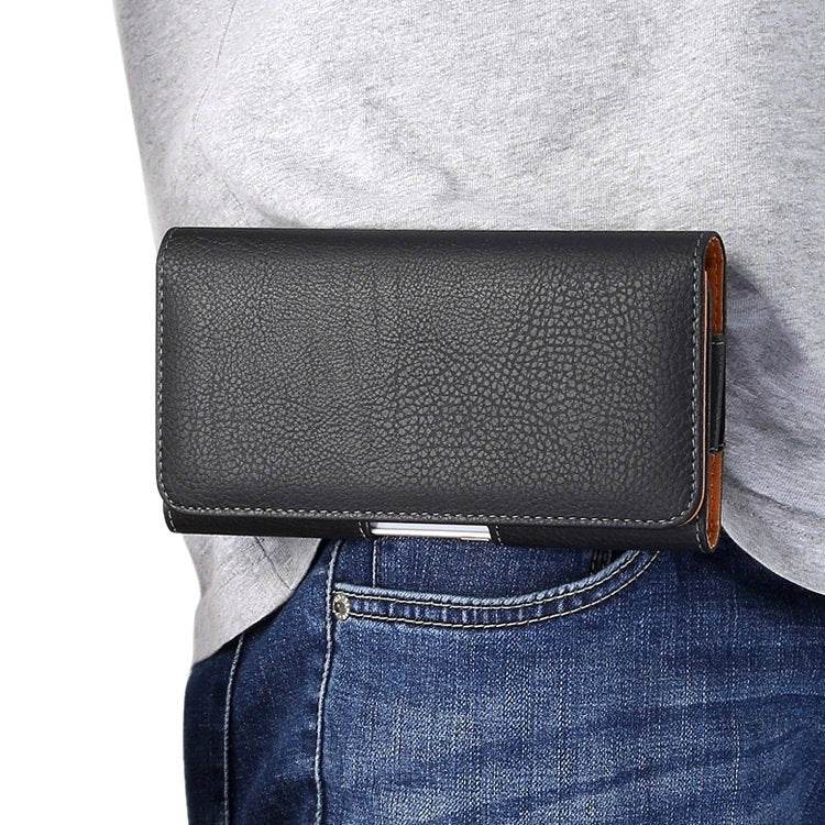 To Leather Mobile Elder People Smart Men's Waist Packs