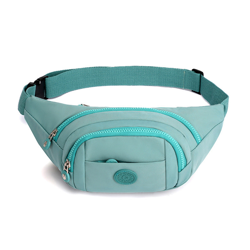 Women's Graceful Korean Fashion Printed Mobile Waist Packs