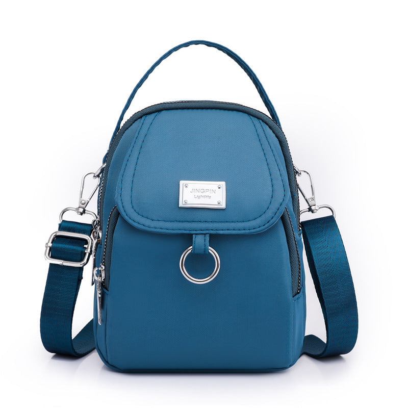 Color Simple Fashion Trendy Temperament Lady Crossbody Bags