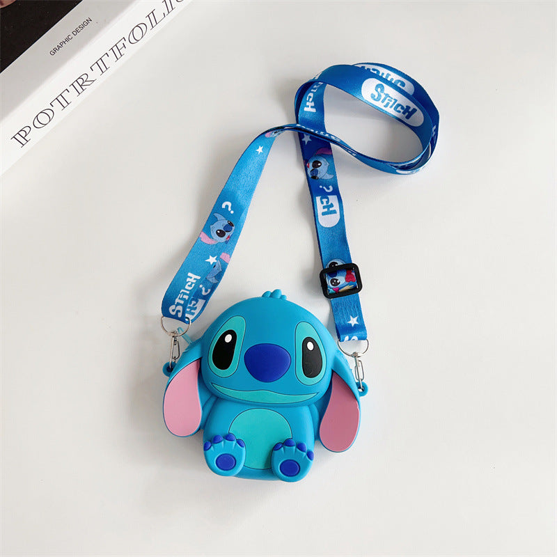 Cartoon Change Silicone Stitch Style Boy Purses