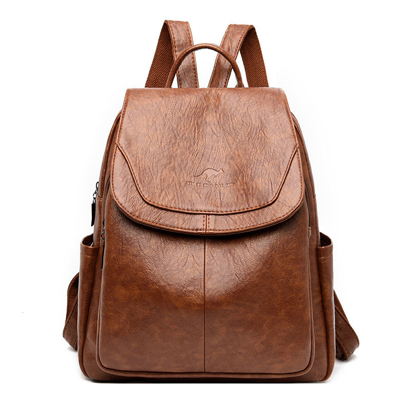 Fashion Female Versatile Large Capacity Soft Backpacks