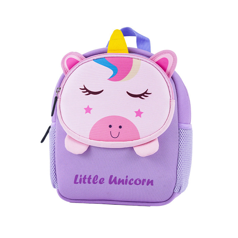 Children's Cute Three-dimensional Animal Modeling Ultra Light Kindergarten School Bags