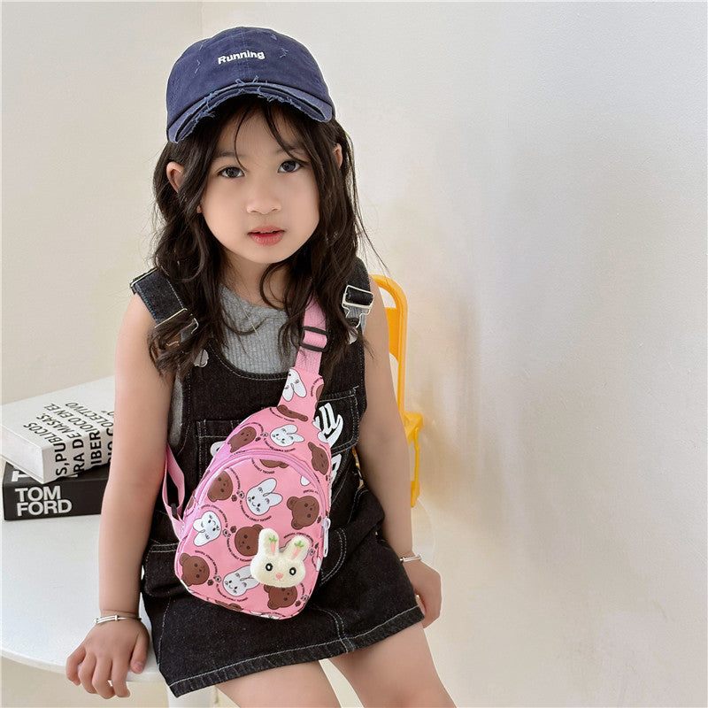 Children's Fashion Cute Bunny Large Capacity Outing Bags