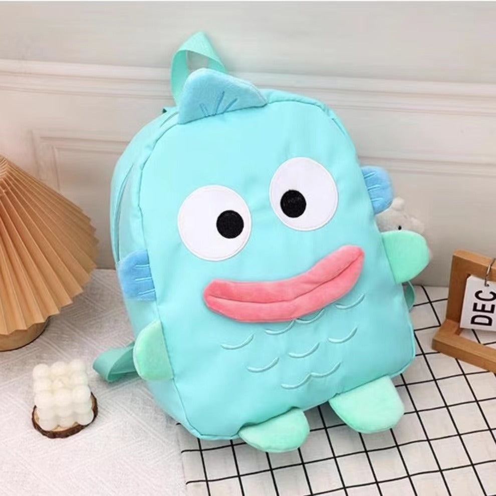 Eating Cute Mermaid Funny Big Mouth Strange Backpacks