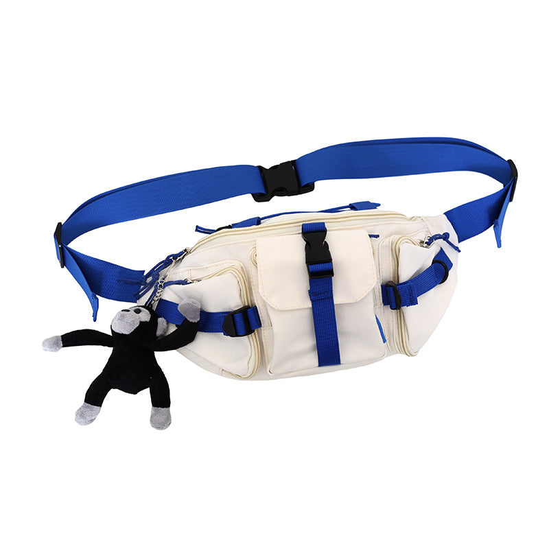 Women's & Men's & Korean Style Nylon Fashion Riding Waist Packs