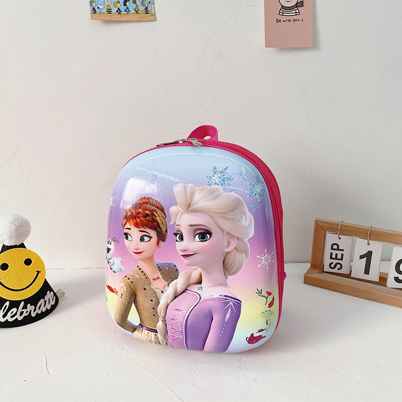 Children's Trendy Anime Cartoon Man Eggshell Elementary School Students' Schoolbags