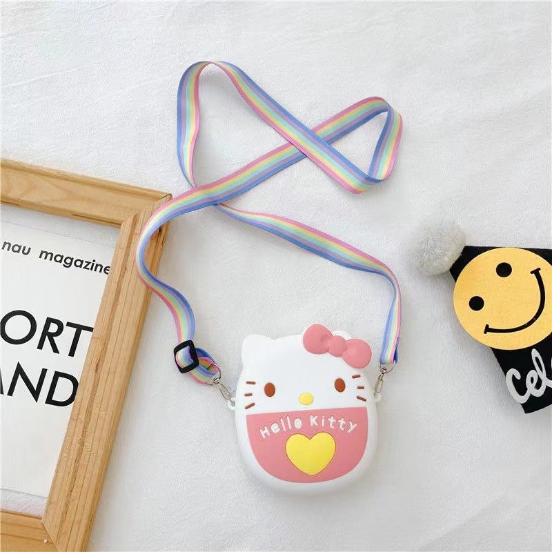 Stall Cartoon Silicone Soft Western Style Coin Purses