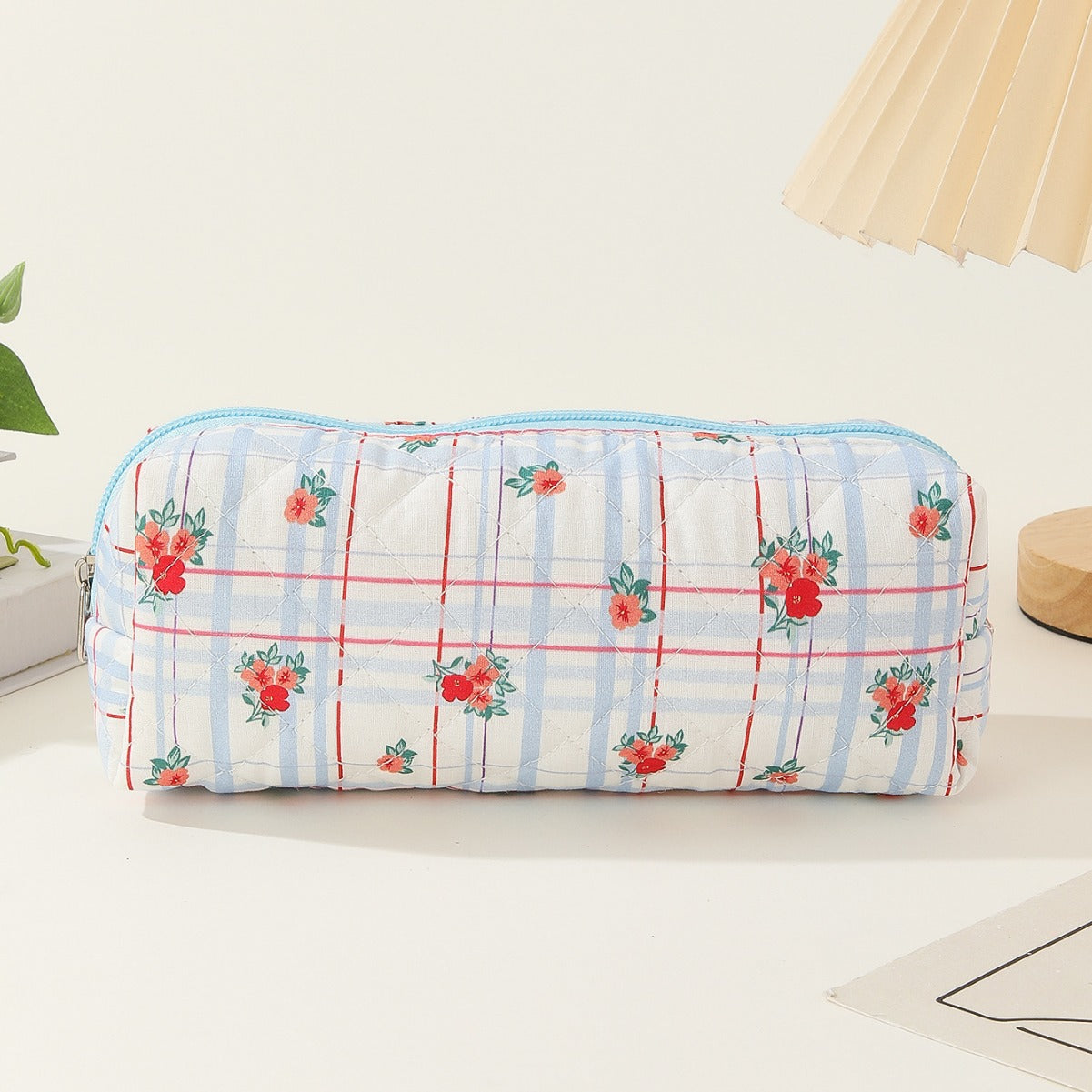 Makeup Brush Storage Small Floral Portable Cosmetic Bags