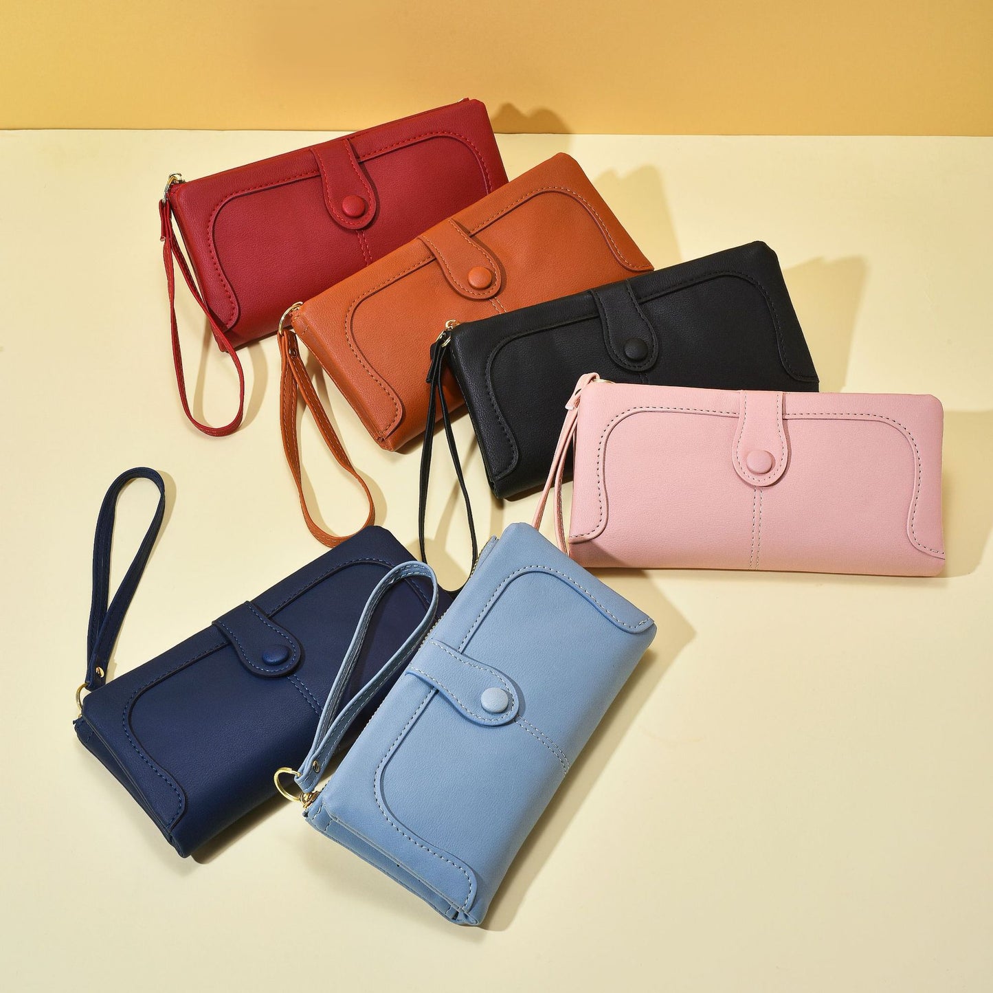 Women's Korean Fashion Female Multiple Slots Mobile Ladies Wallets