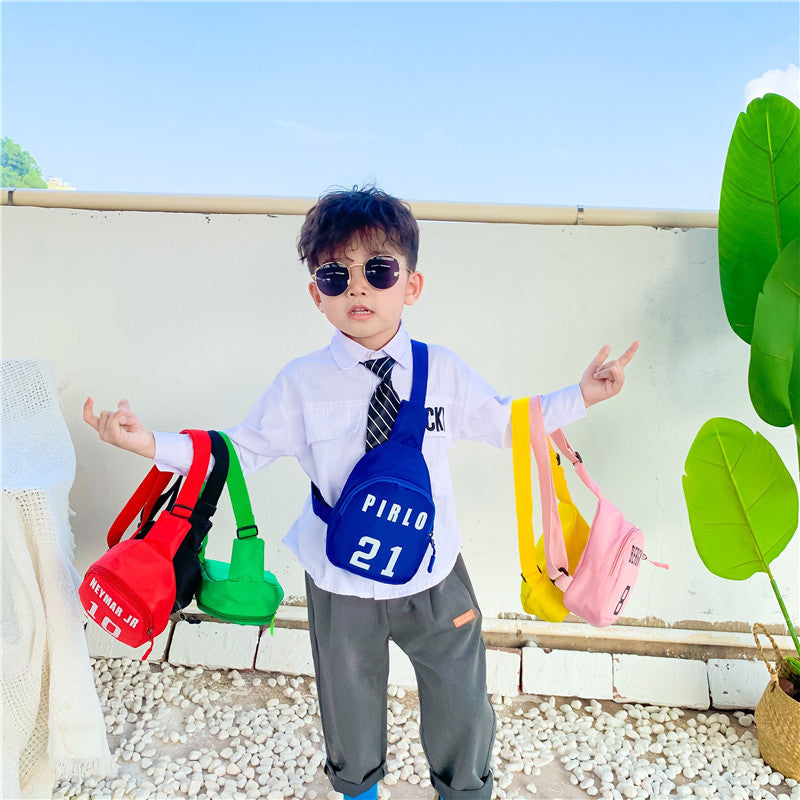 Children's Korean Boys Fashion Printed Small Toddler Children's Shoulder Bags