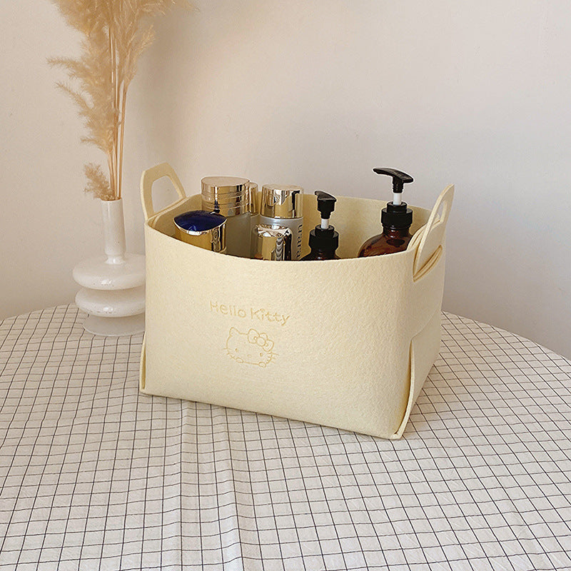 Clow Folding Storage Basket Large Capacity Cosmetic Bags