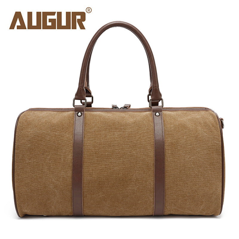 Men's Autumn Canvas Traveling Fan Neutral Dry Travel Bags