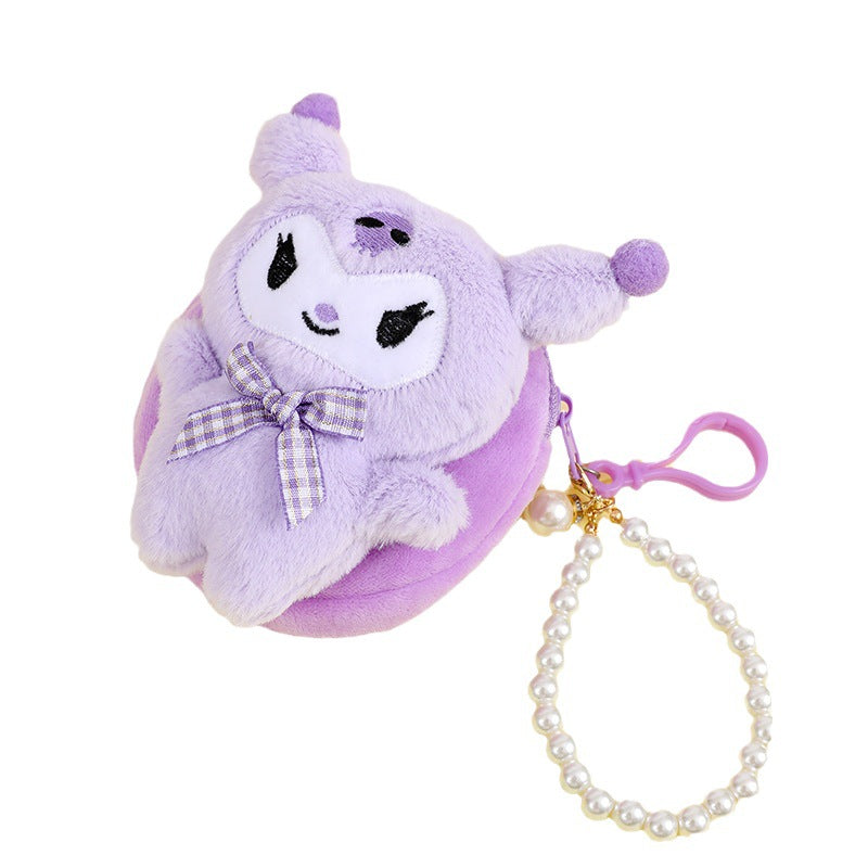 Children's Pendant Plush Creative Mini Clow Storage Coin Purses