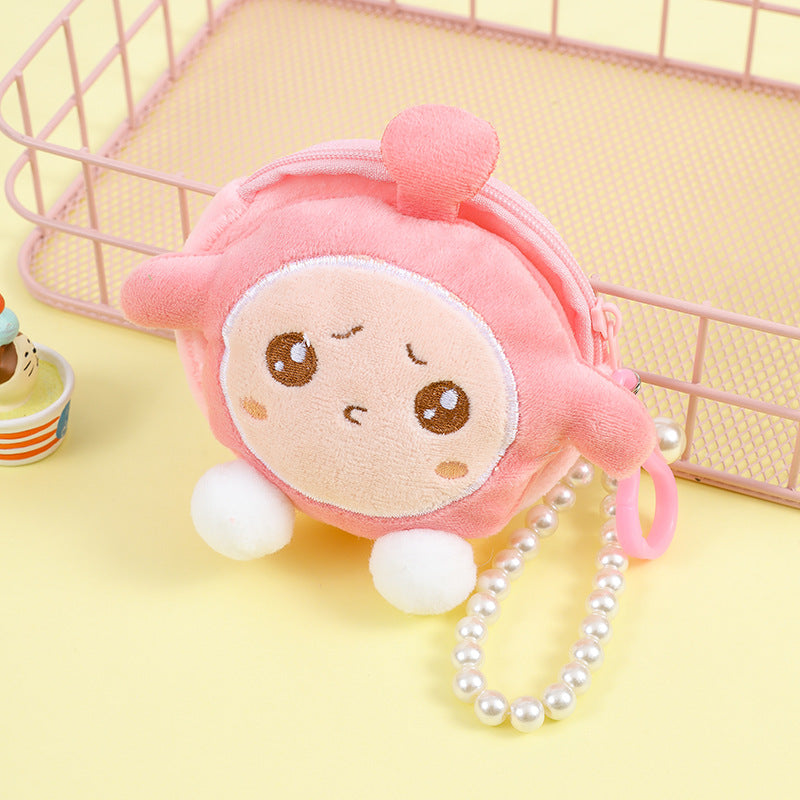 Cartoon Egg Cute Small Pendant Prize Coin Purses