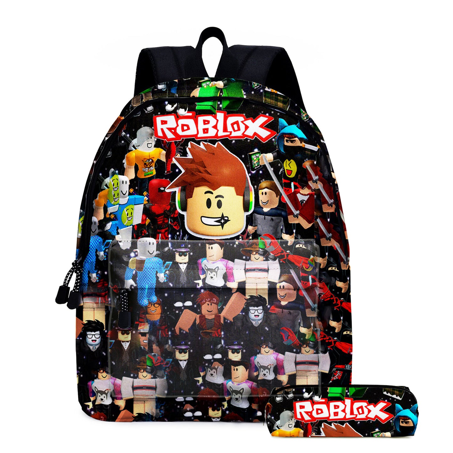 New Rob Two-piece Primary Anime Shoulders Elementary School Students' Schoolbags