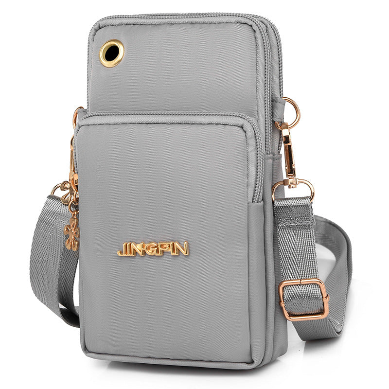 Women's Mobile Mini Summer Single Canvas Vertical Phone Bags