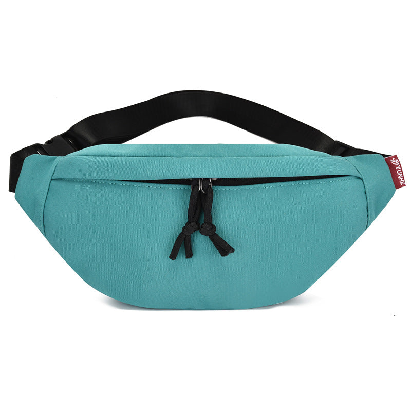 Women's Fashion Trendy Solid Color Simple Oxford Cloth Large Waist Packs